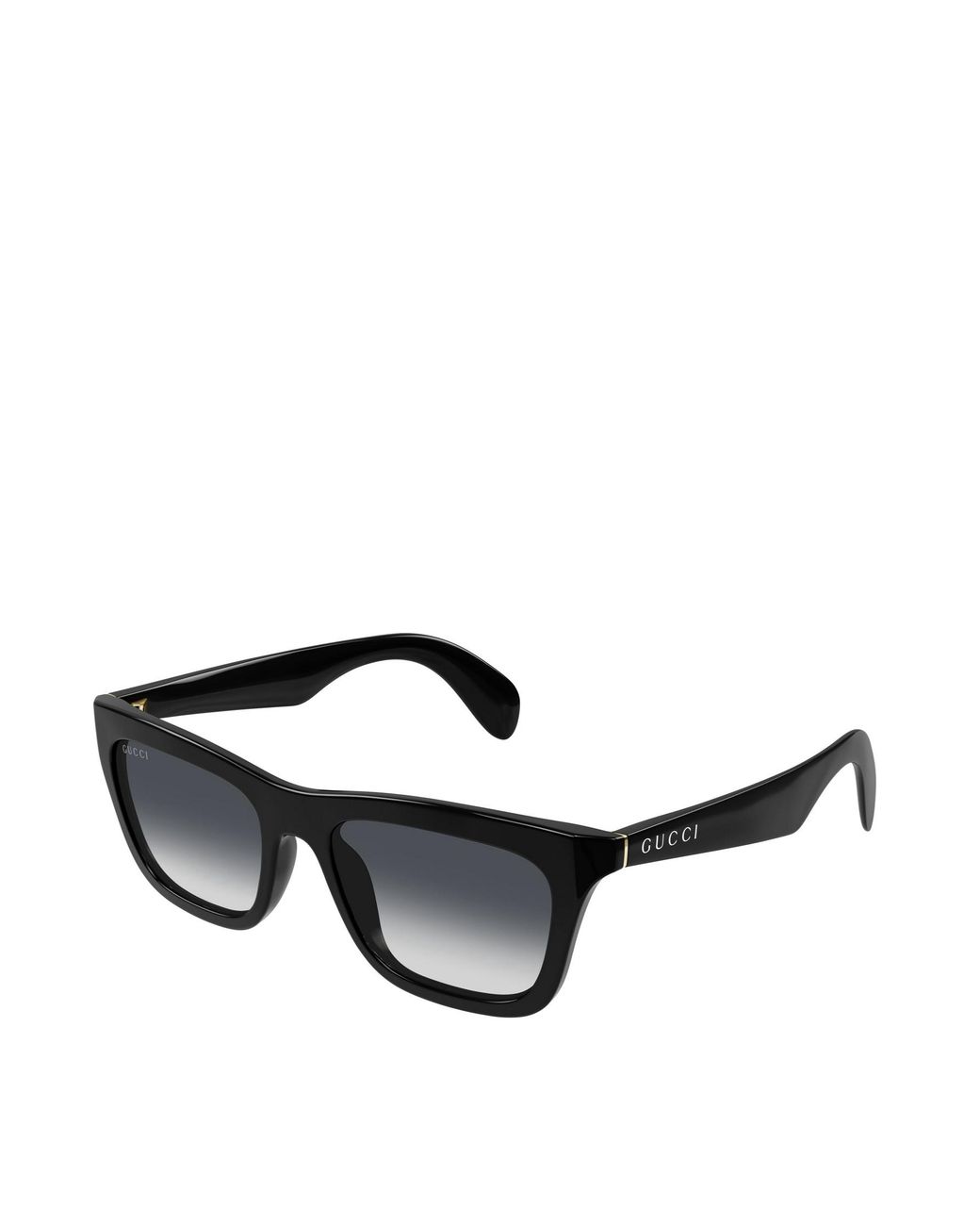 Gucci Black Eyewear Rectangular Frame Sunglasses for men