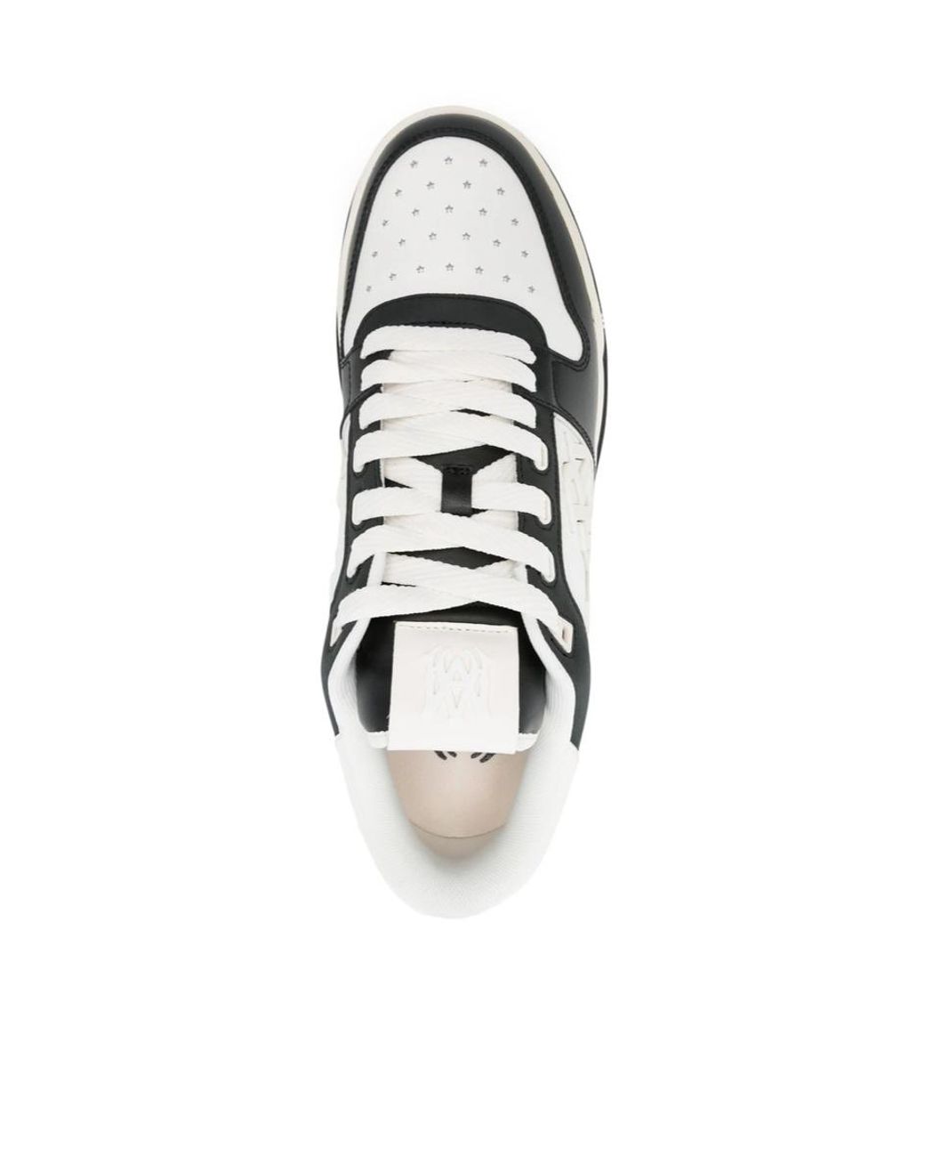 Amiri White Ma Quad Debossed Classic Low Sneakers for men