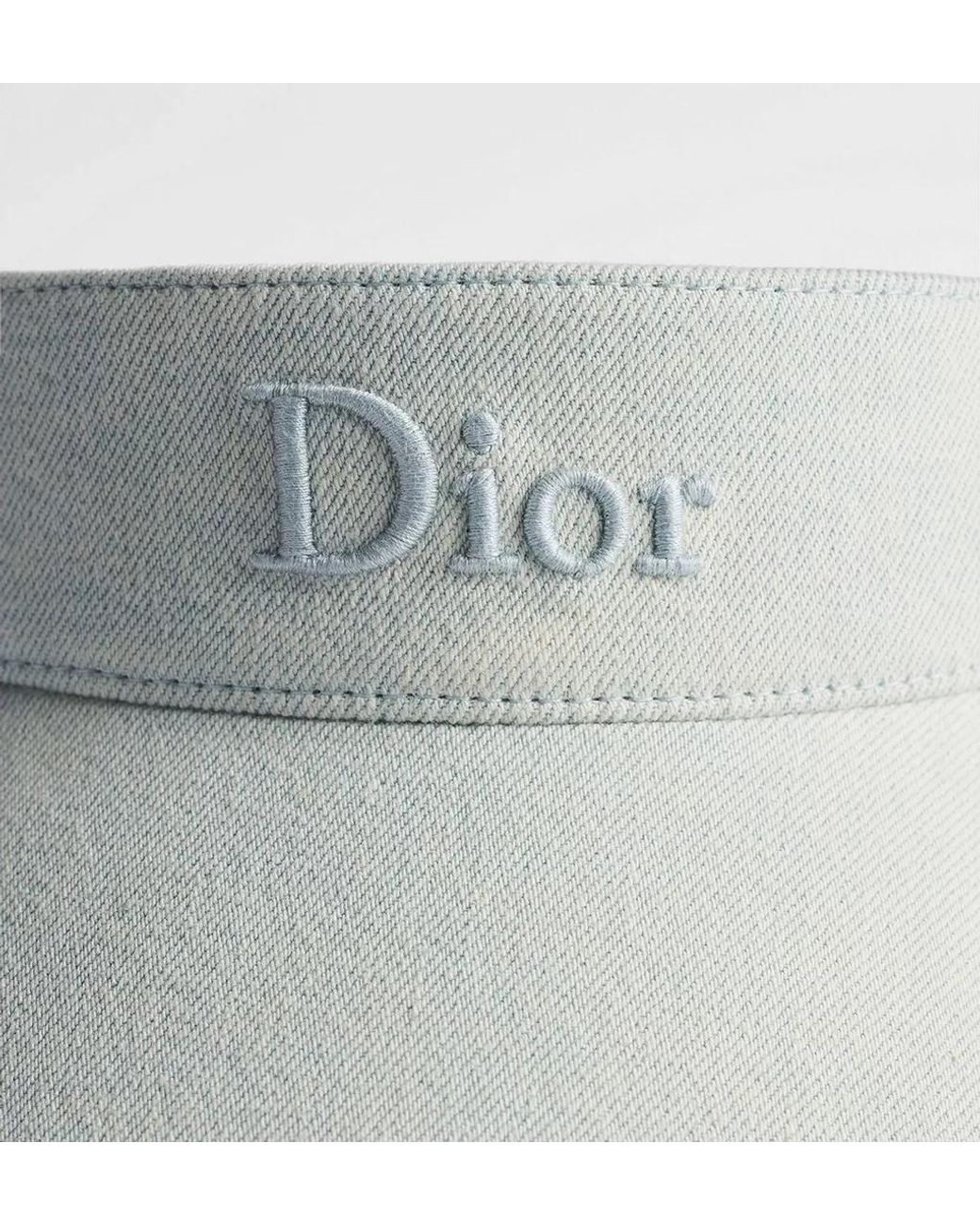 Dior White Iviera D-Smash Visor