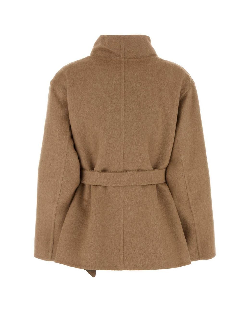 Max Mara Brown Long-Sleeved Coat