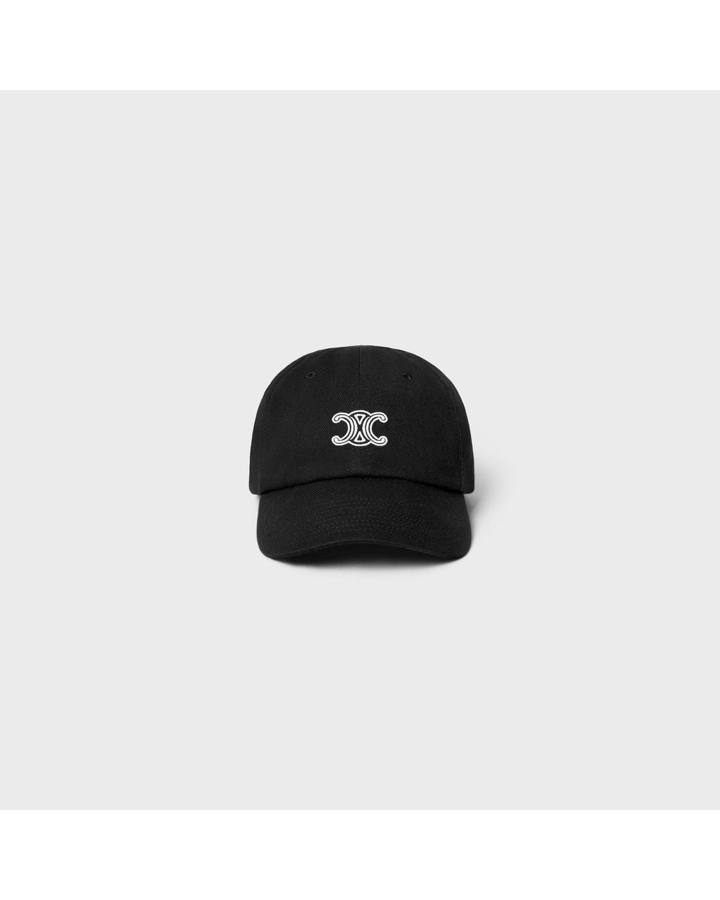 Céline Black Triomphe Richelieu Cap