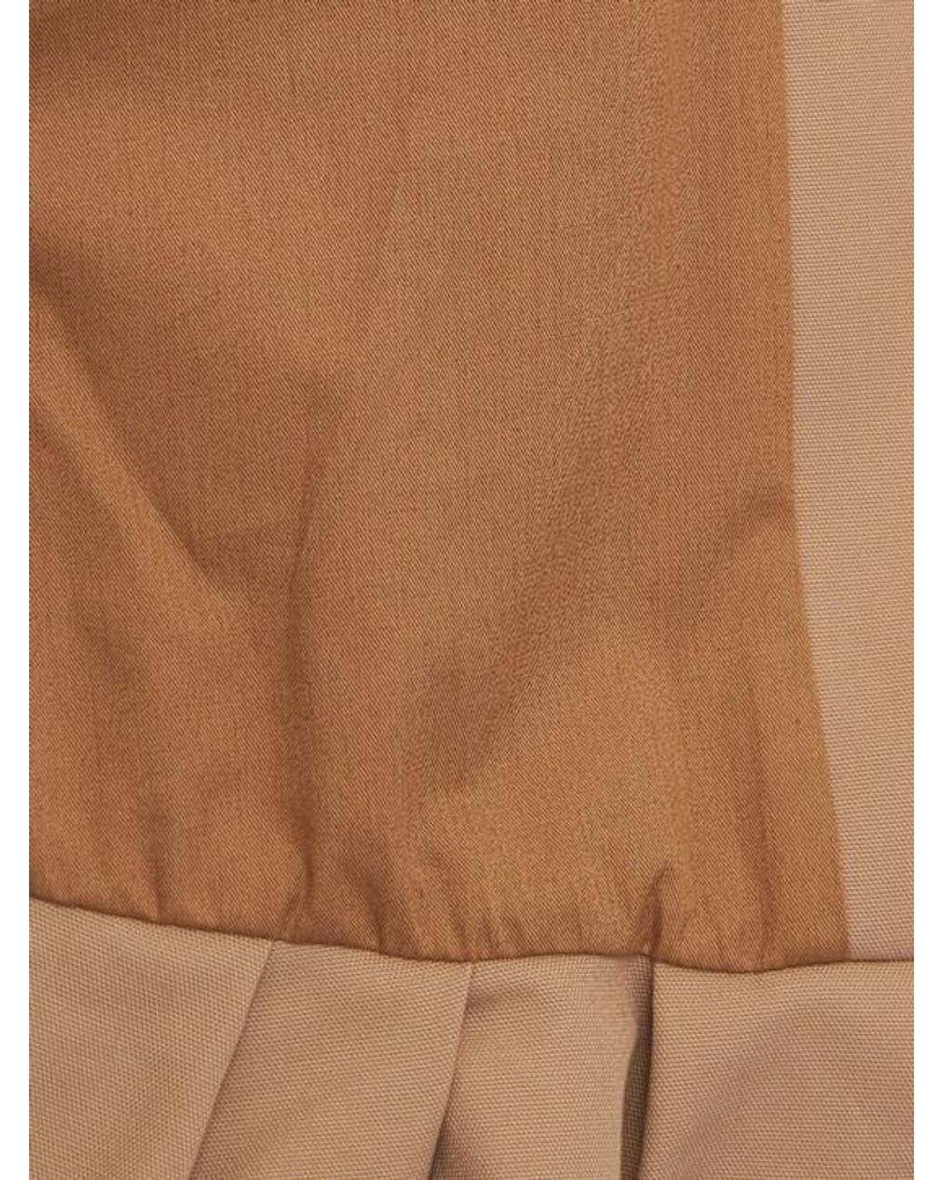 Chloé Natural Cotton Canvas Cropped Jacket