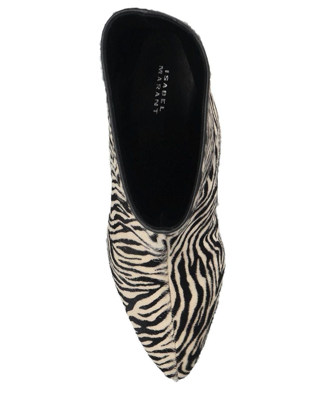 Isabel Marant Black Logo Ankle Boots