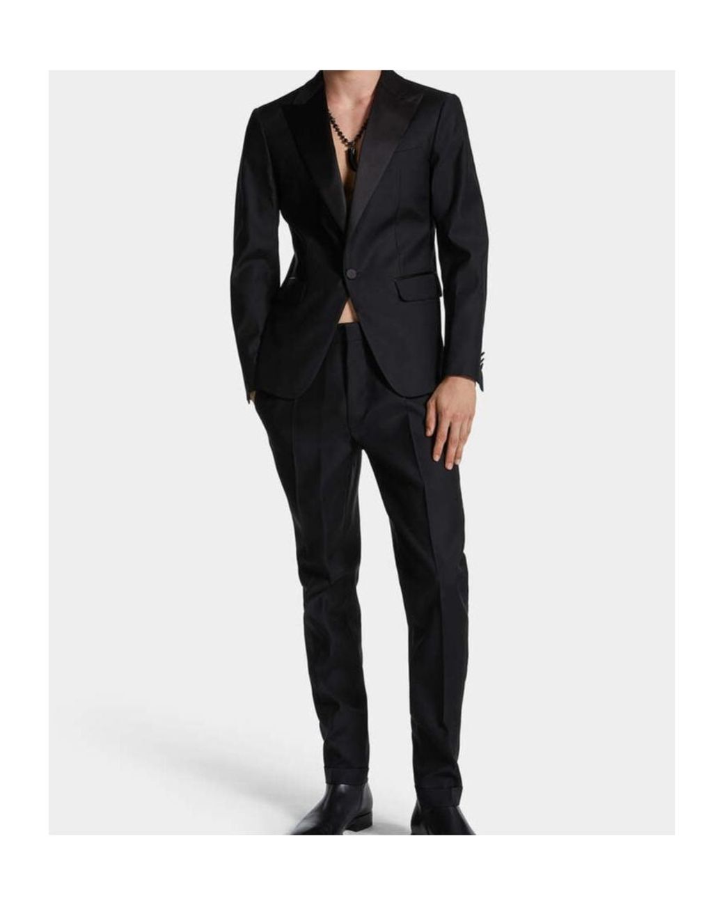 DSquared² Black London Suit for men