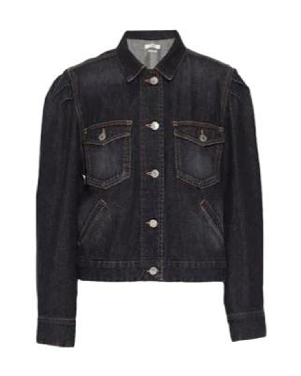 Isabel Marant Black Denim Outerwear
