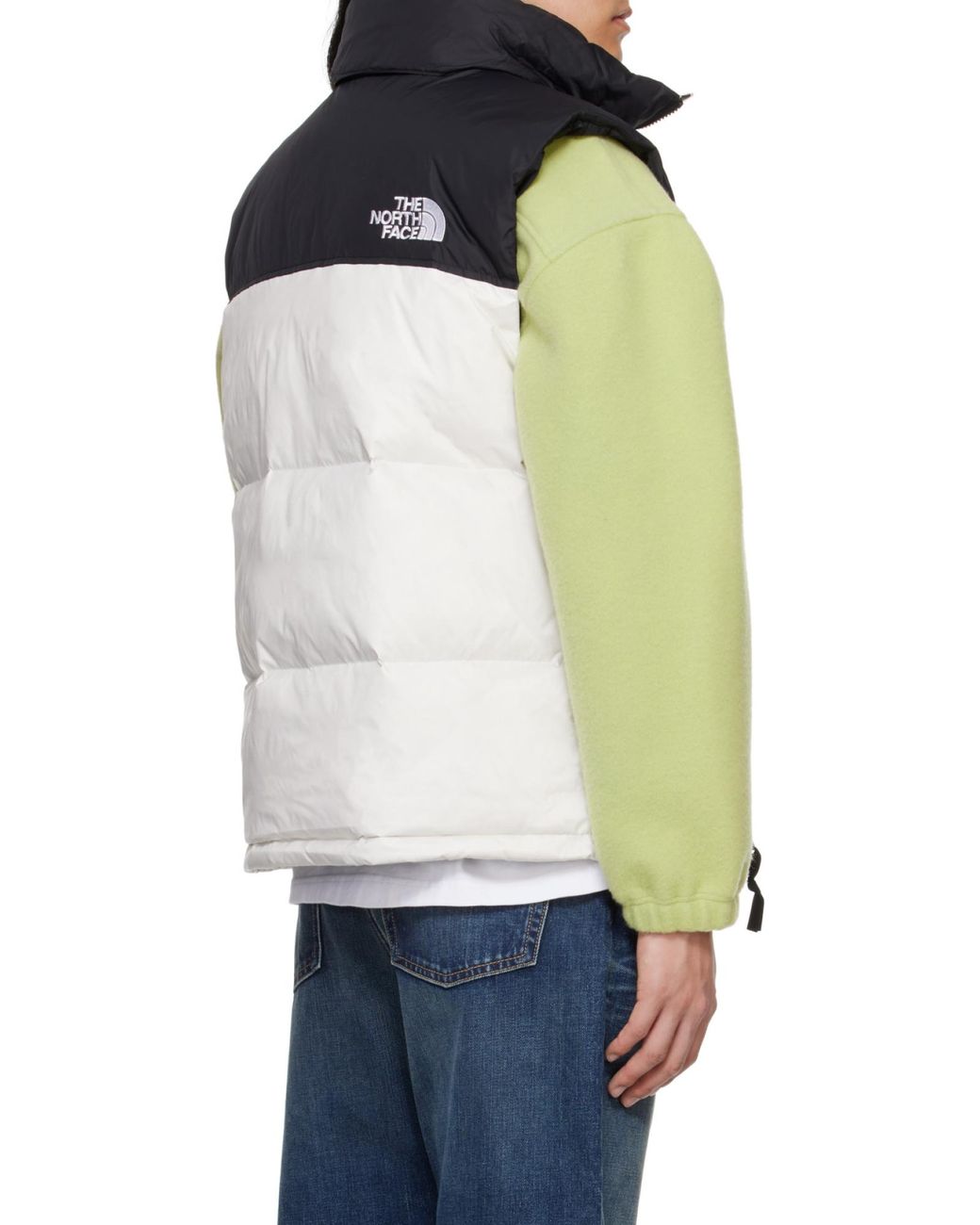The North Face Black 1996 Retro Nuptse Puffer Gilet for men