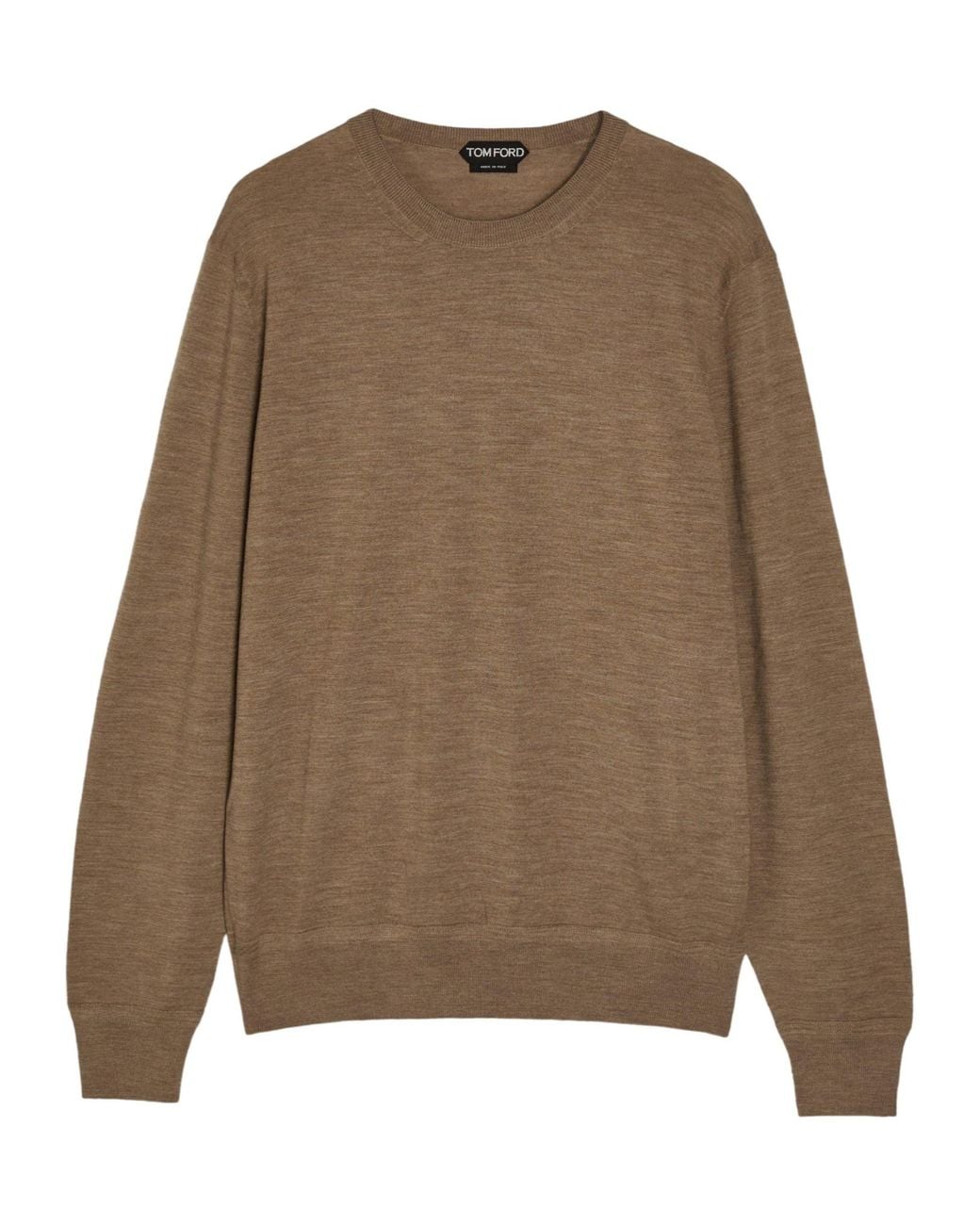 Tom Ford Brown Wool Knitted Sweater for men