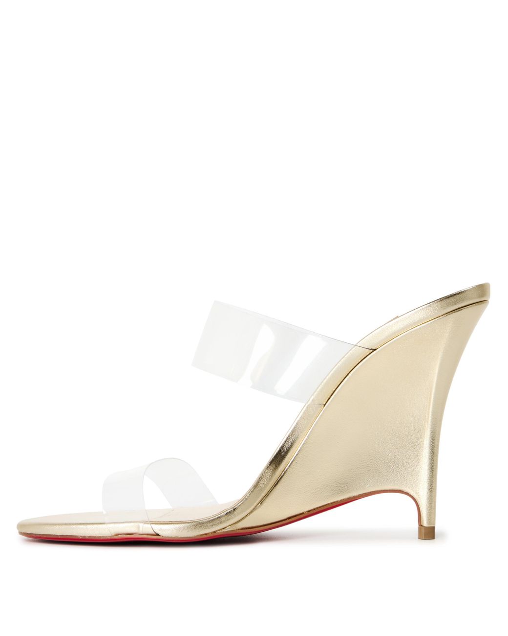Christian Louboutin White Simple High Heels