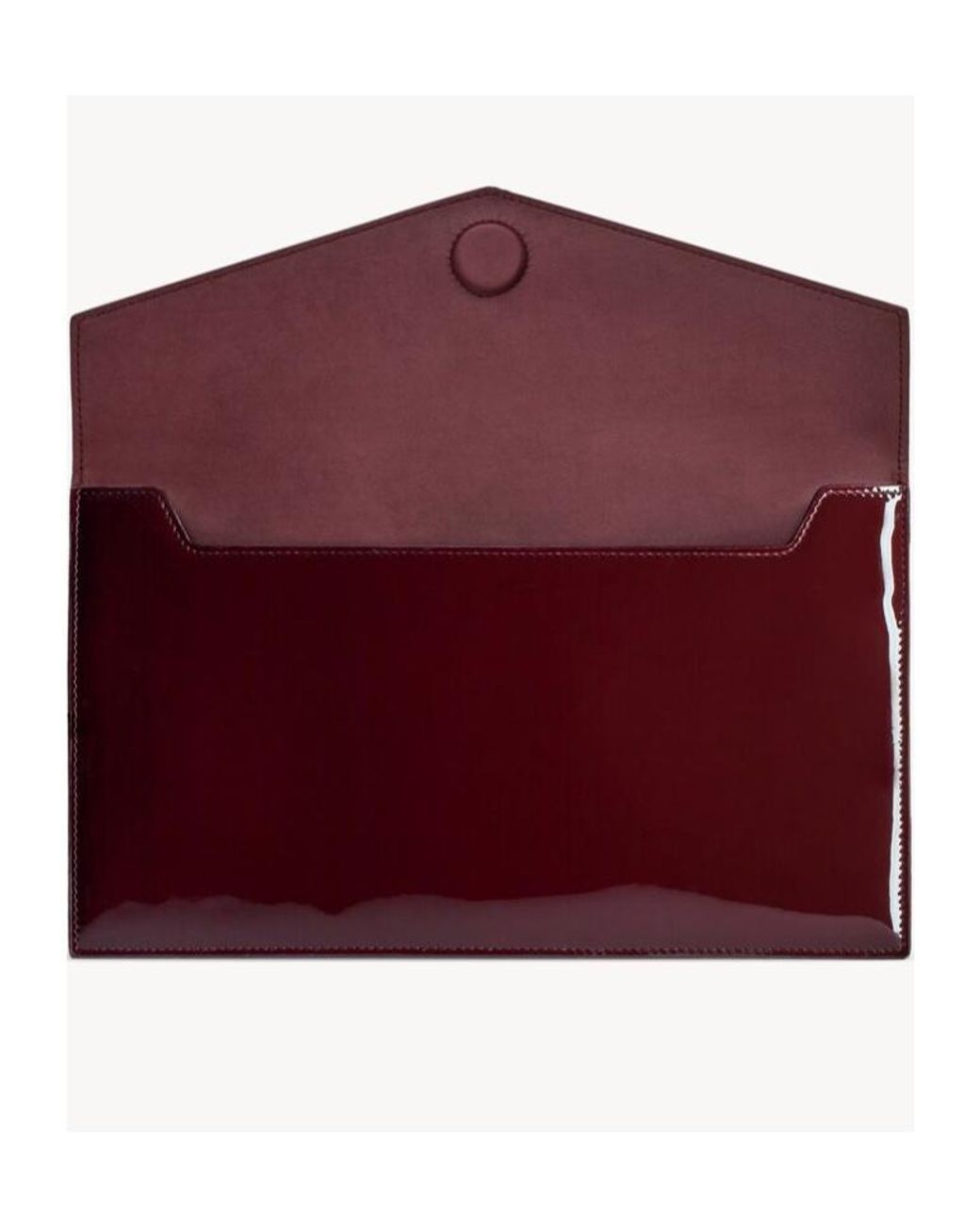 Saint Laurent Red Uptown Pouch