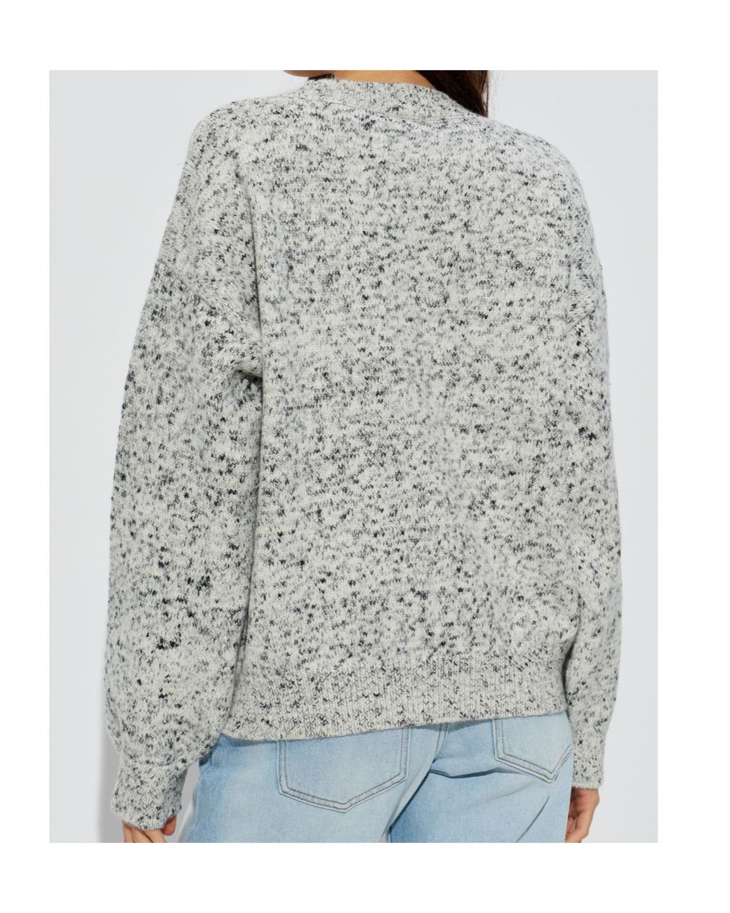 Anine Bing Gray Sydney Sweater