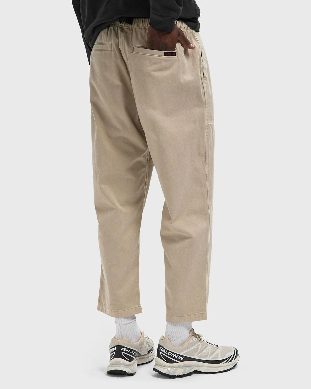 Gramicci Natural Relaxed Tapered Casual Trousers for men