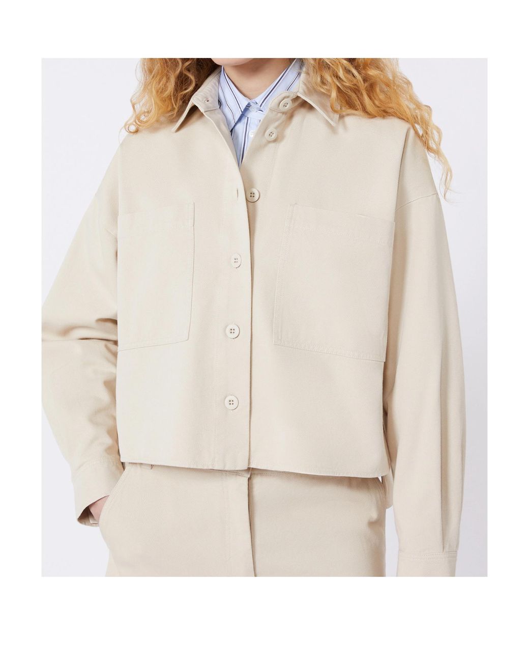 Max Mara White Weekend Wkdradente High-Low Hem Shirt