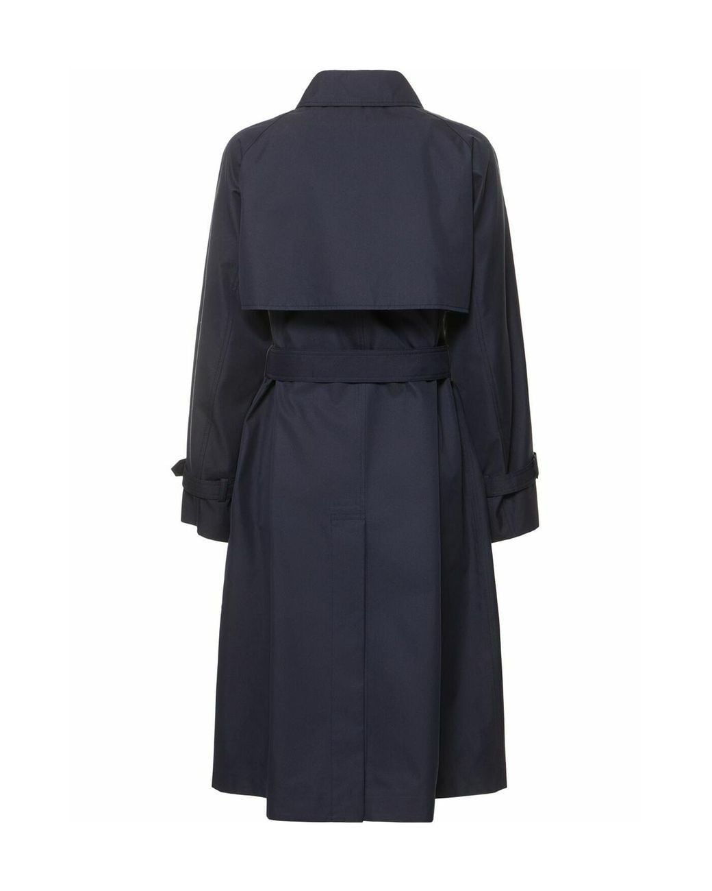 Weekend by Maxmara Blue Ghia Belted Gabardine Trench Coat