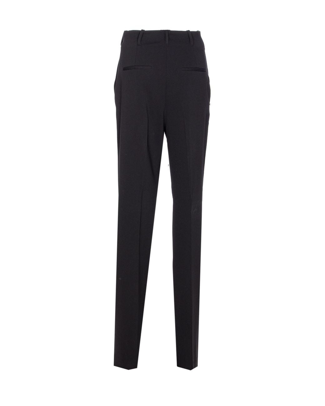 Sportmax Blue Texas Straight Hem Trousers
