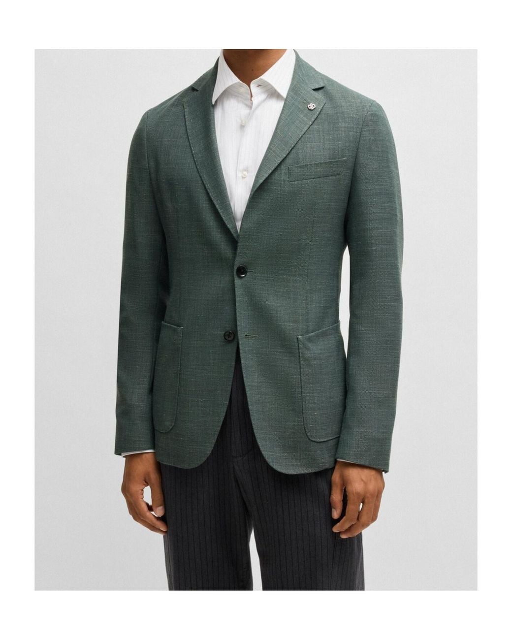 Boss Green Long-Sleeved Suit Jacket for men