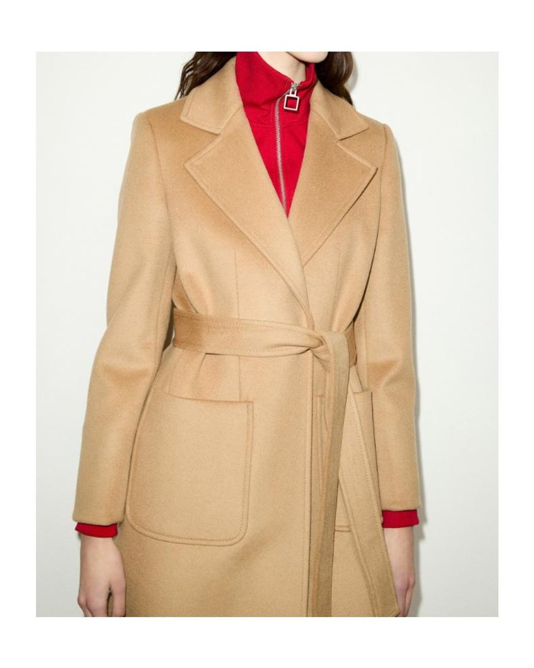 MAX&Co. Natural Runaway Coat