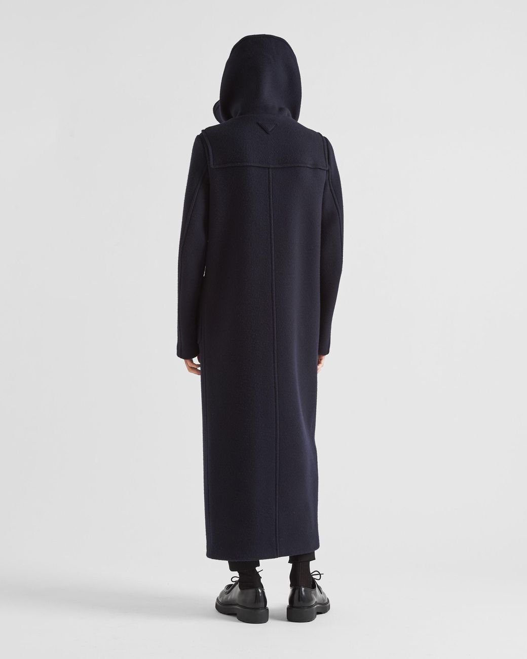 Prada Double-Breasted Hooded Duffle Coat in Blue for Men | Lyst Prada Double-Breasted Hooded Duffle Coat in Blue for Men | Lyst
