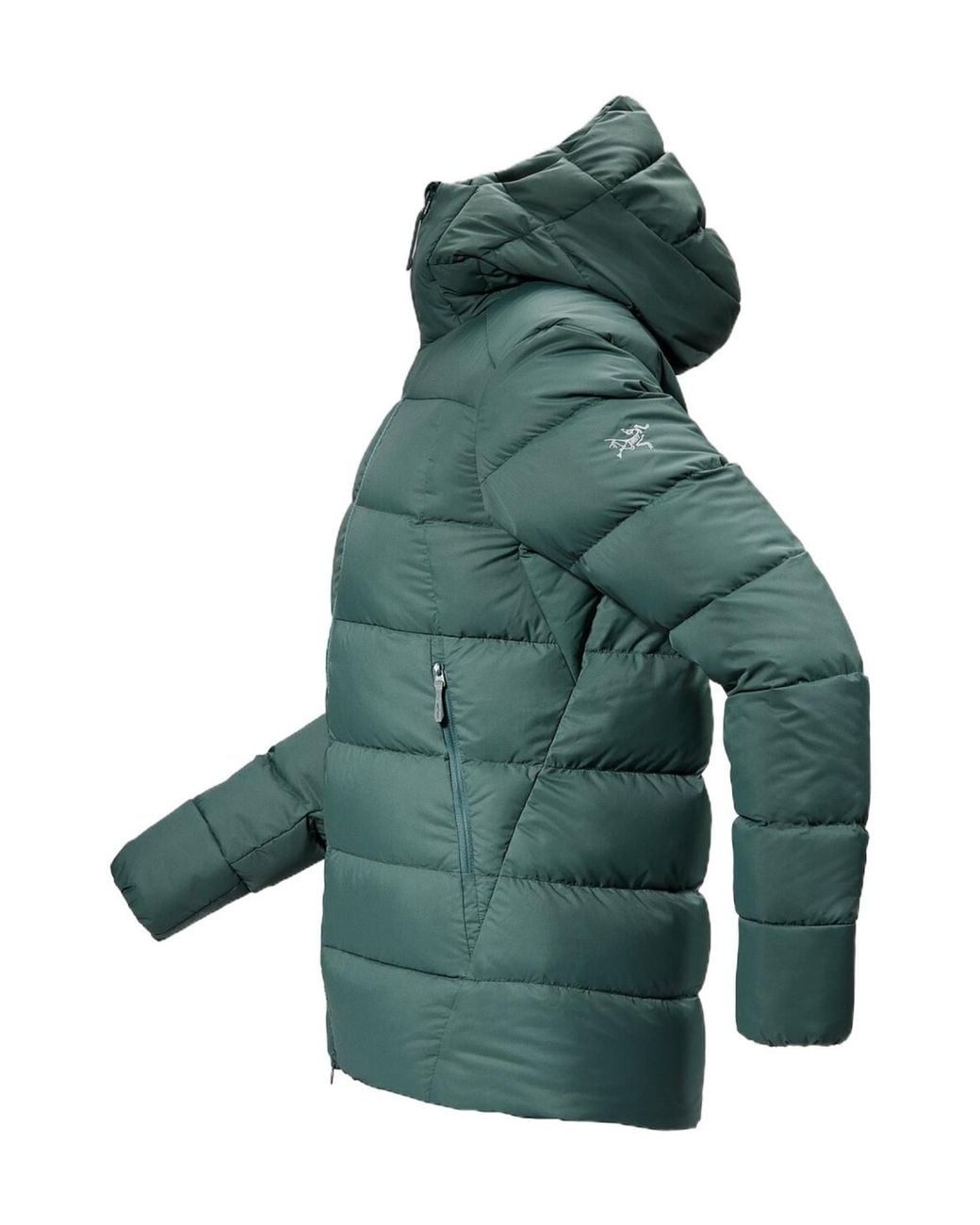 Arc'teryx Green Thorium Hooded Down Jacket