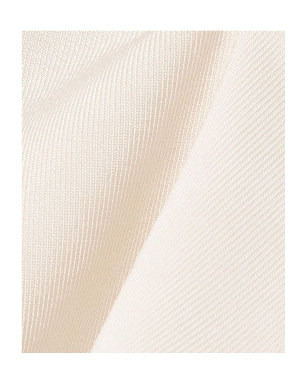 Calle Del Mar Natural Ribbed-Knit Bodysuit