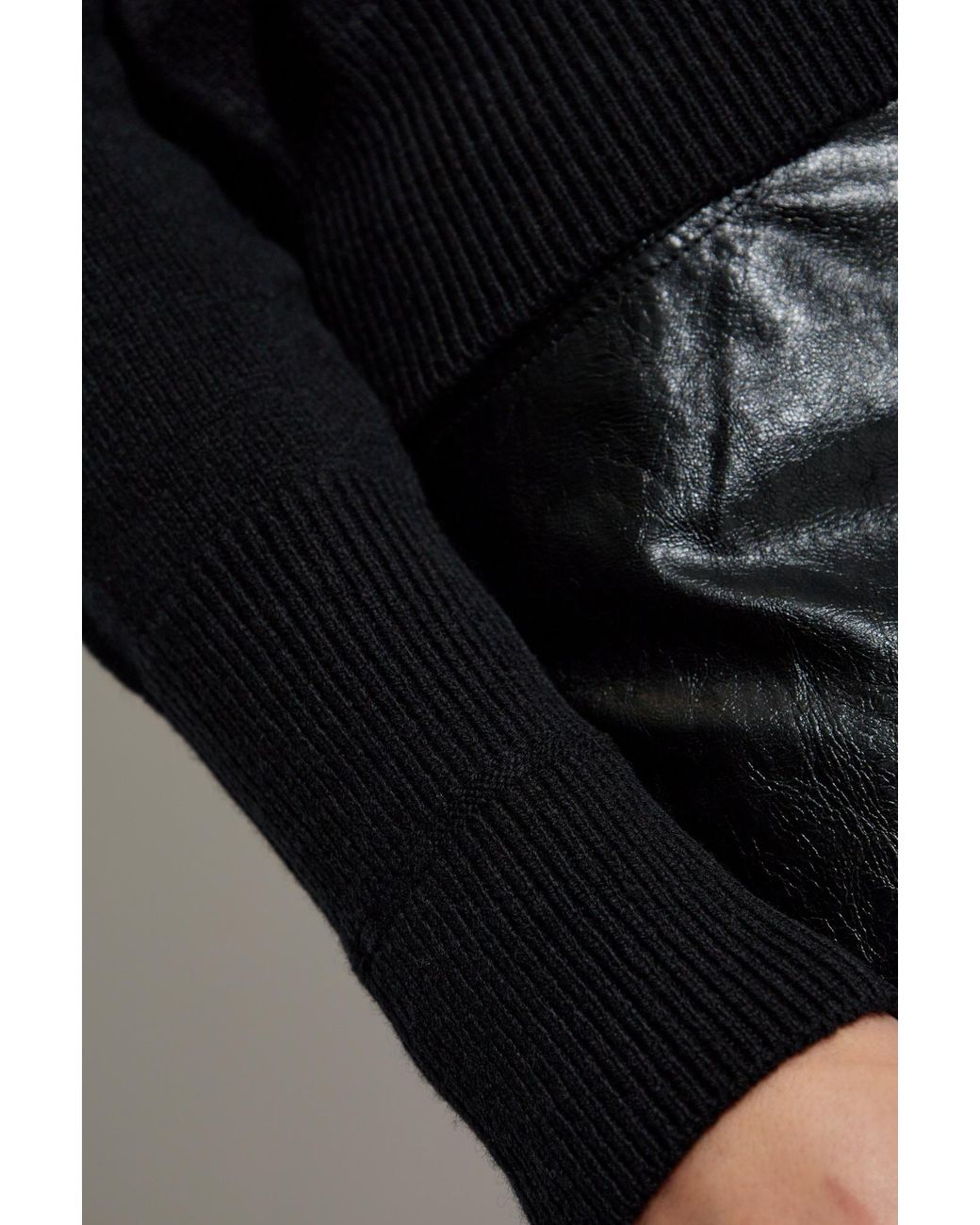 Victoria Beckham Blue Polo Neck Jumper