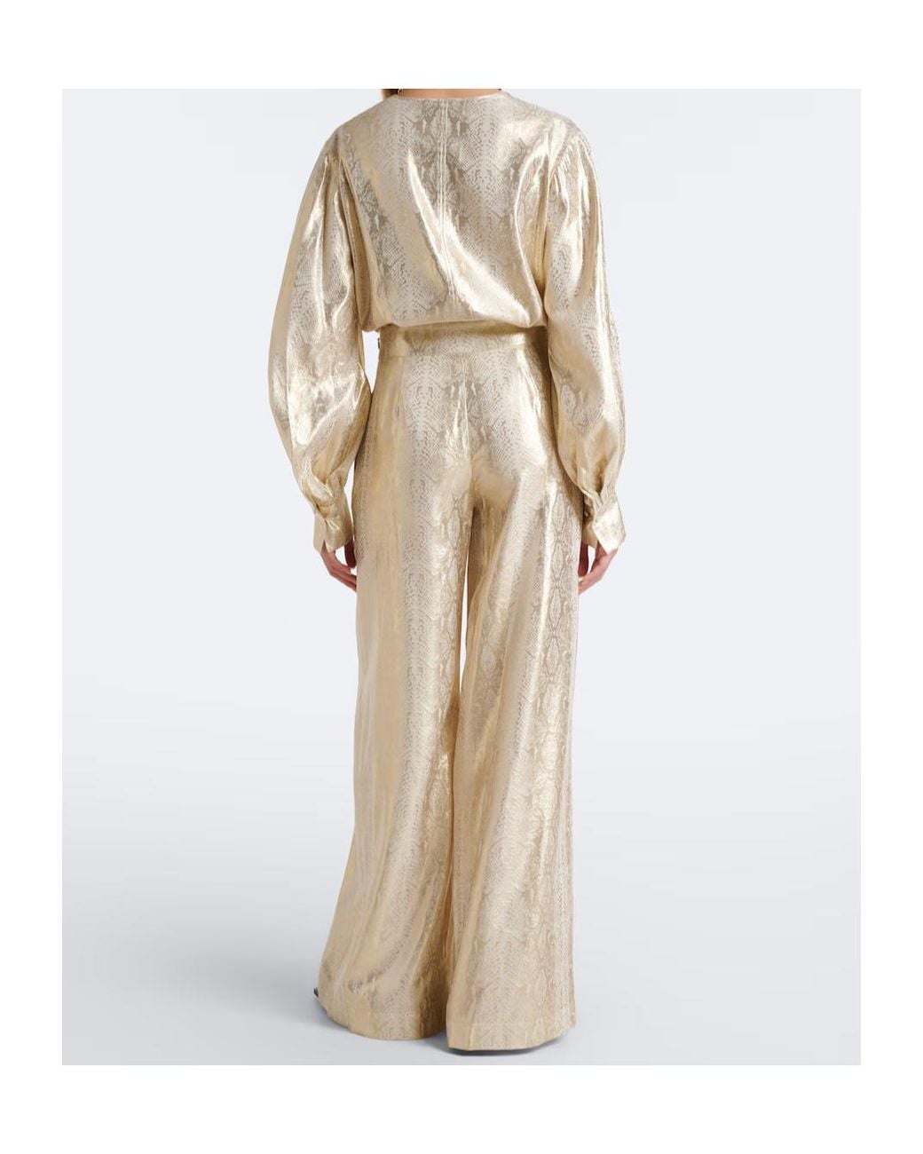 Joseph Natural Selene Wide-Leg Casual Trousers