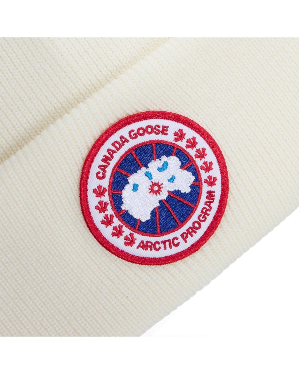 Canada Goose White Logo Badge Cap for men