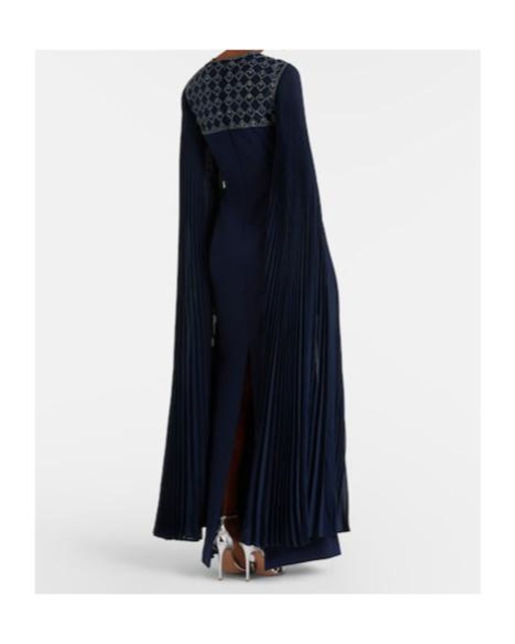 Rebecca Vallance Blue Memphis Embellished Gown