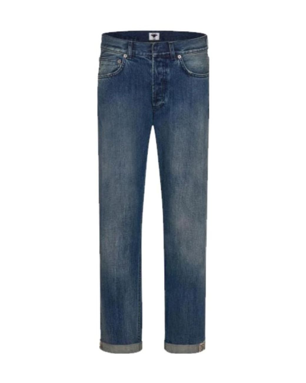 Dior Blue Boyfriend Jeans