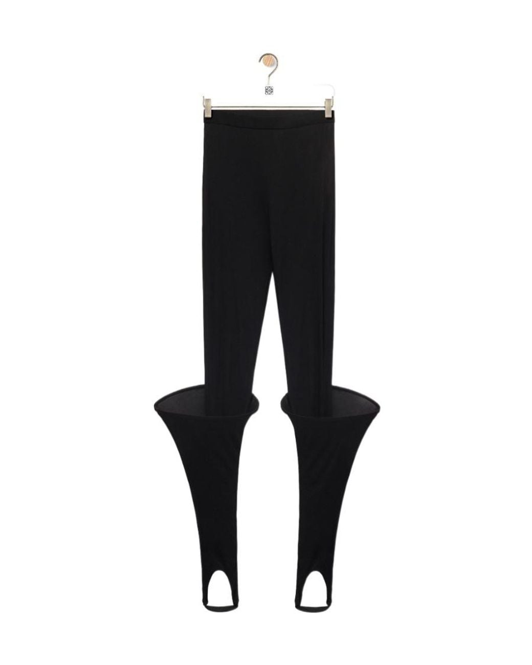 Loewe Black Hoop Leggings