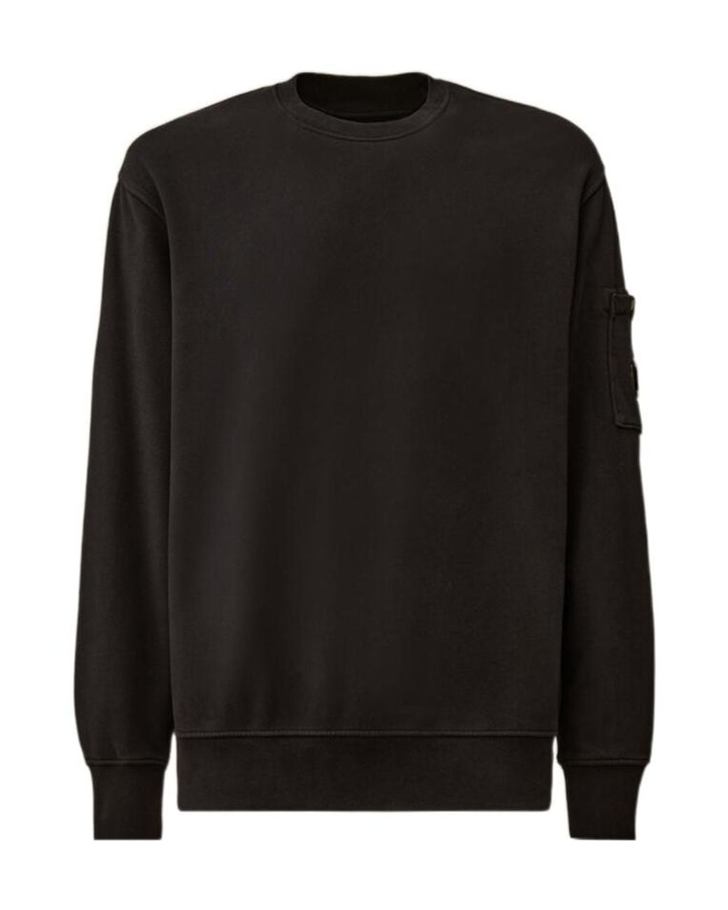 C P Company Black Lens Pocket Sweatshirt for men