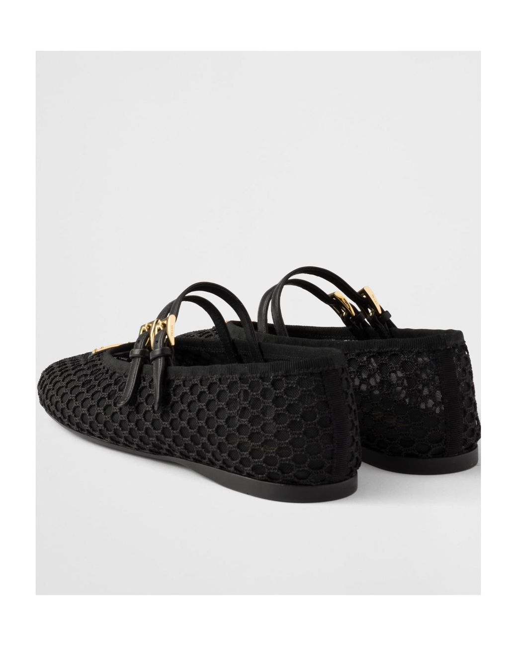 Prada Black Ballet Flats
