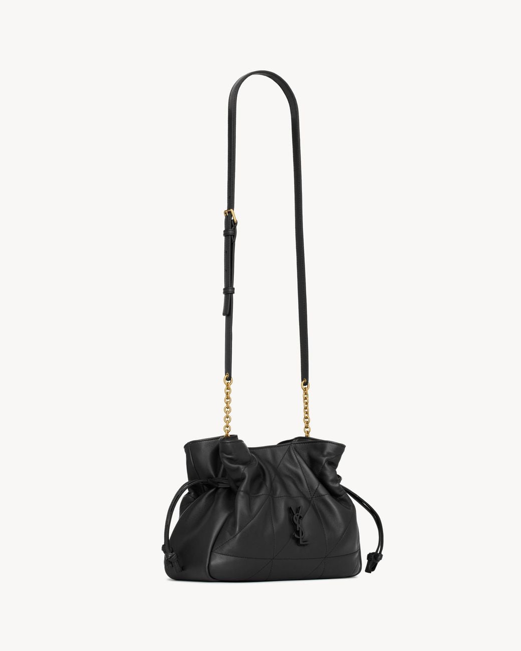 Saint Laurent White Jamie Shoulder Pouch