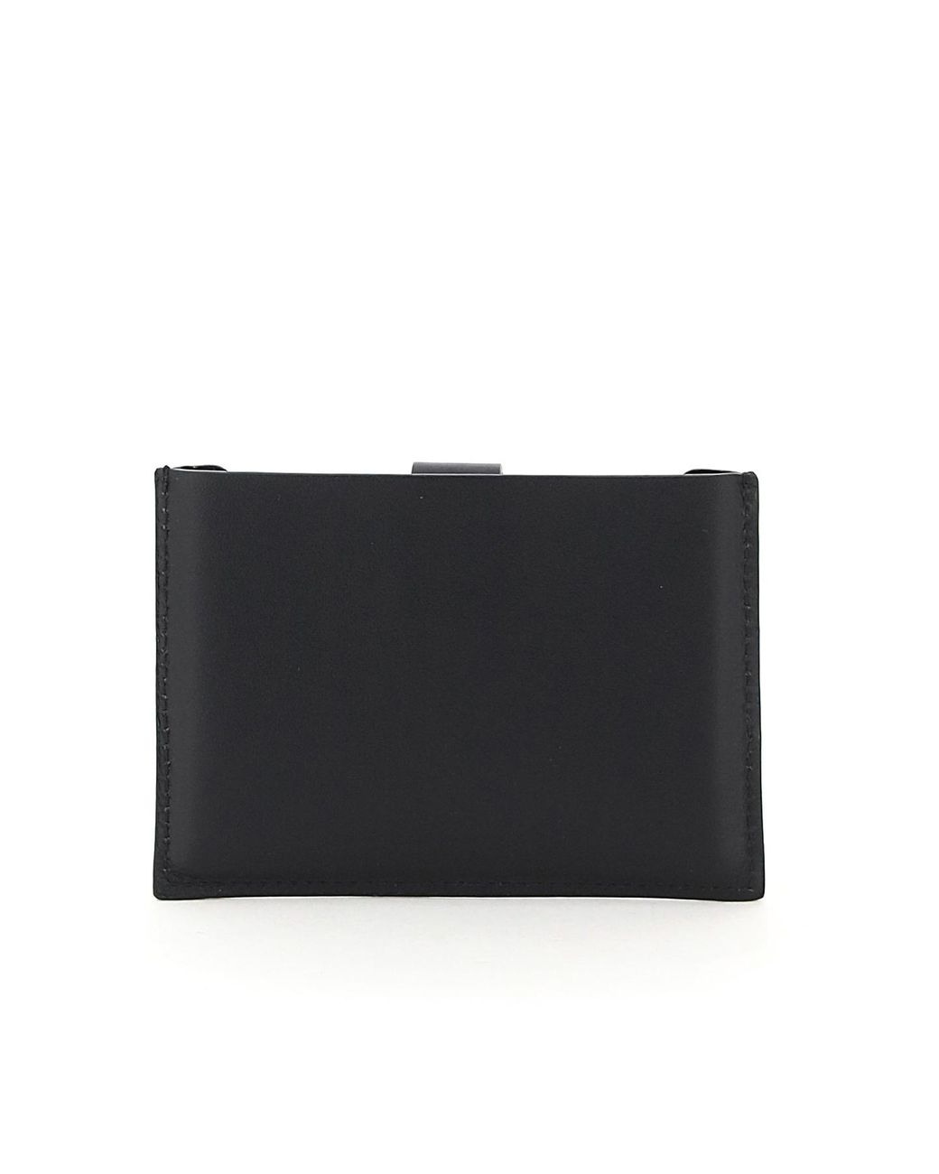 Paul Smith Black Signature Stripe Logo Printed Cardholder for men