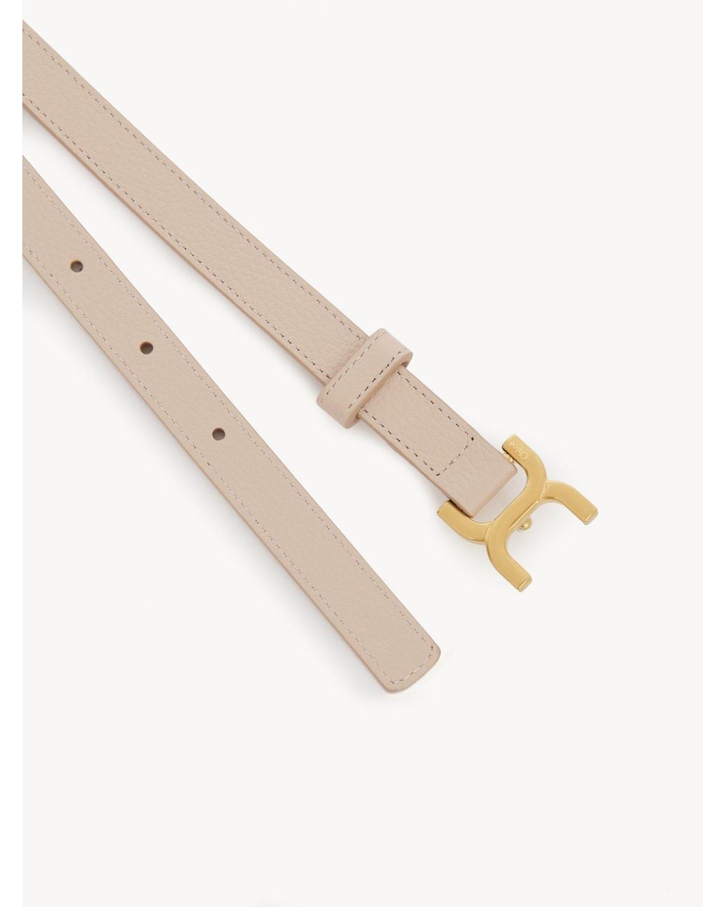 Chloé White Chloé Small Marcie Belt