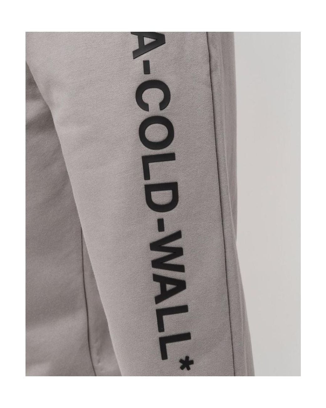 A_COLD_WALL* Gray Logo Sweatpants for men