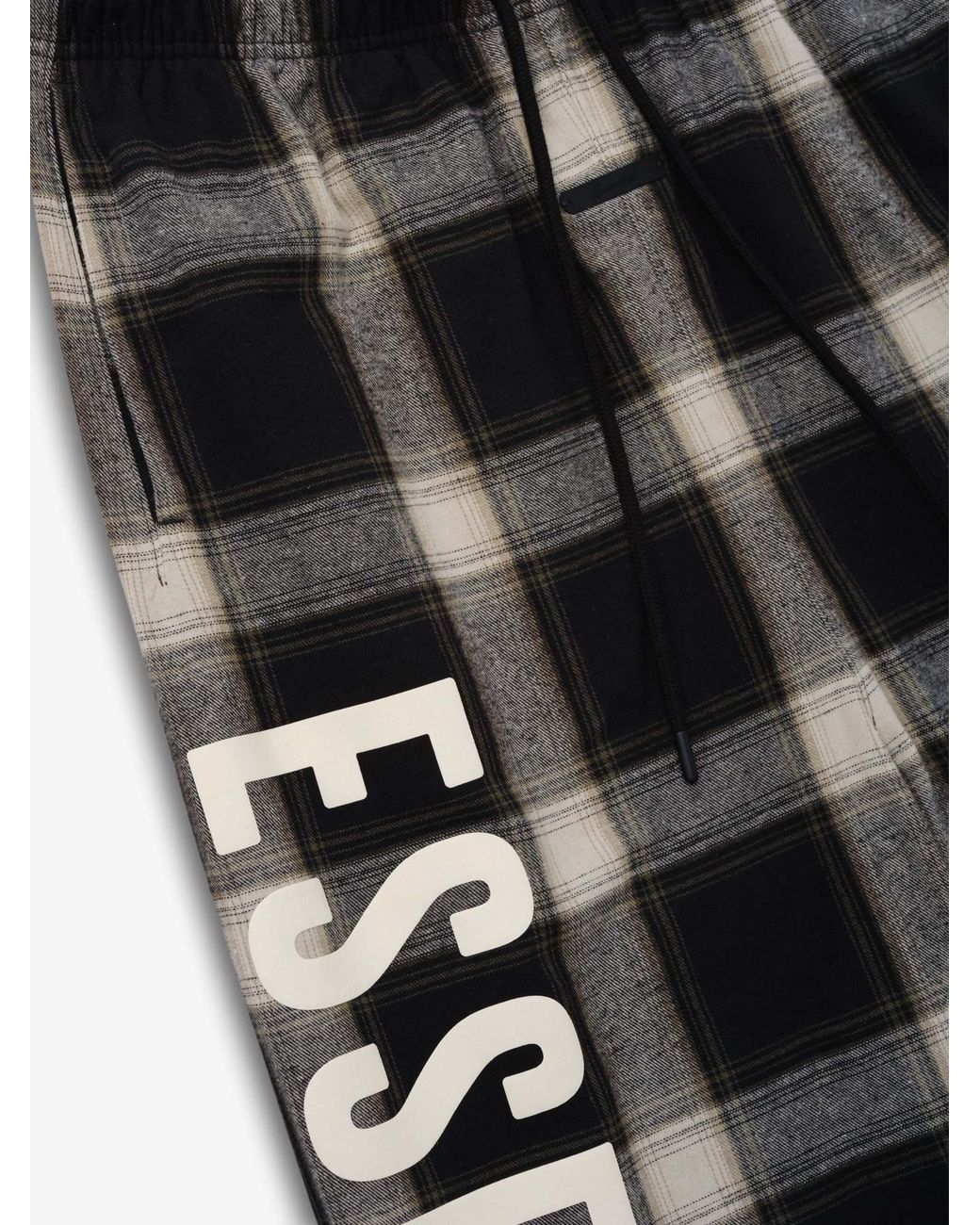Fear Of God Black Flannel Lounge Pant for men