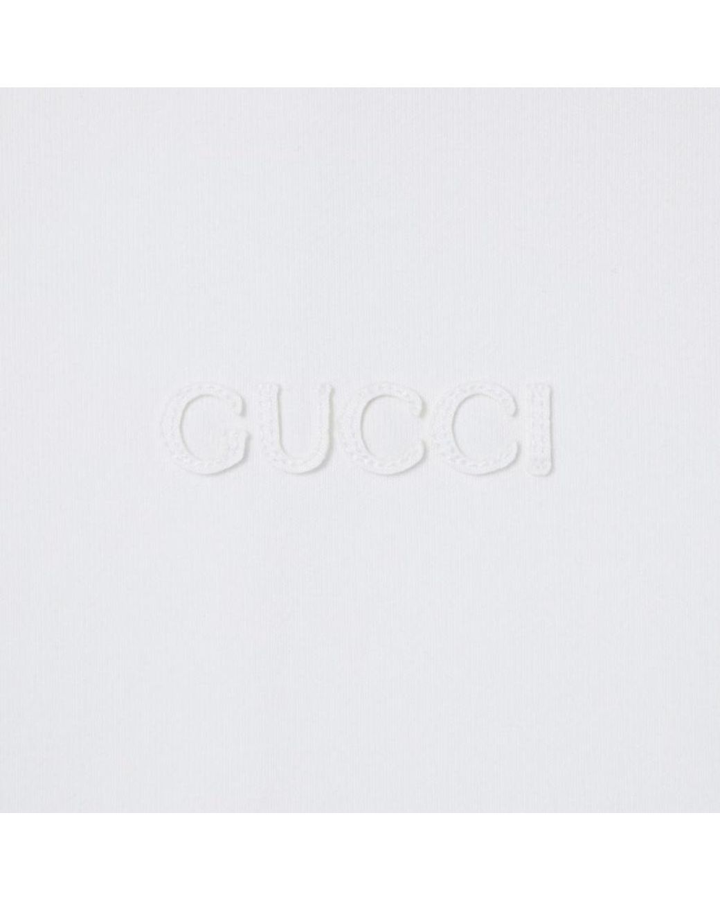 Gucci White Web Detailed Jersey Sweatshirt