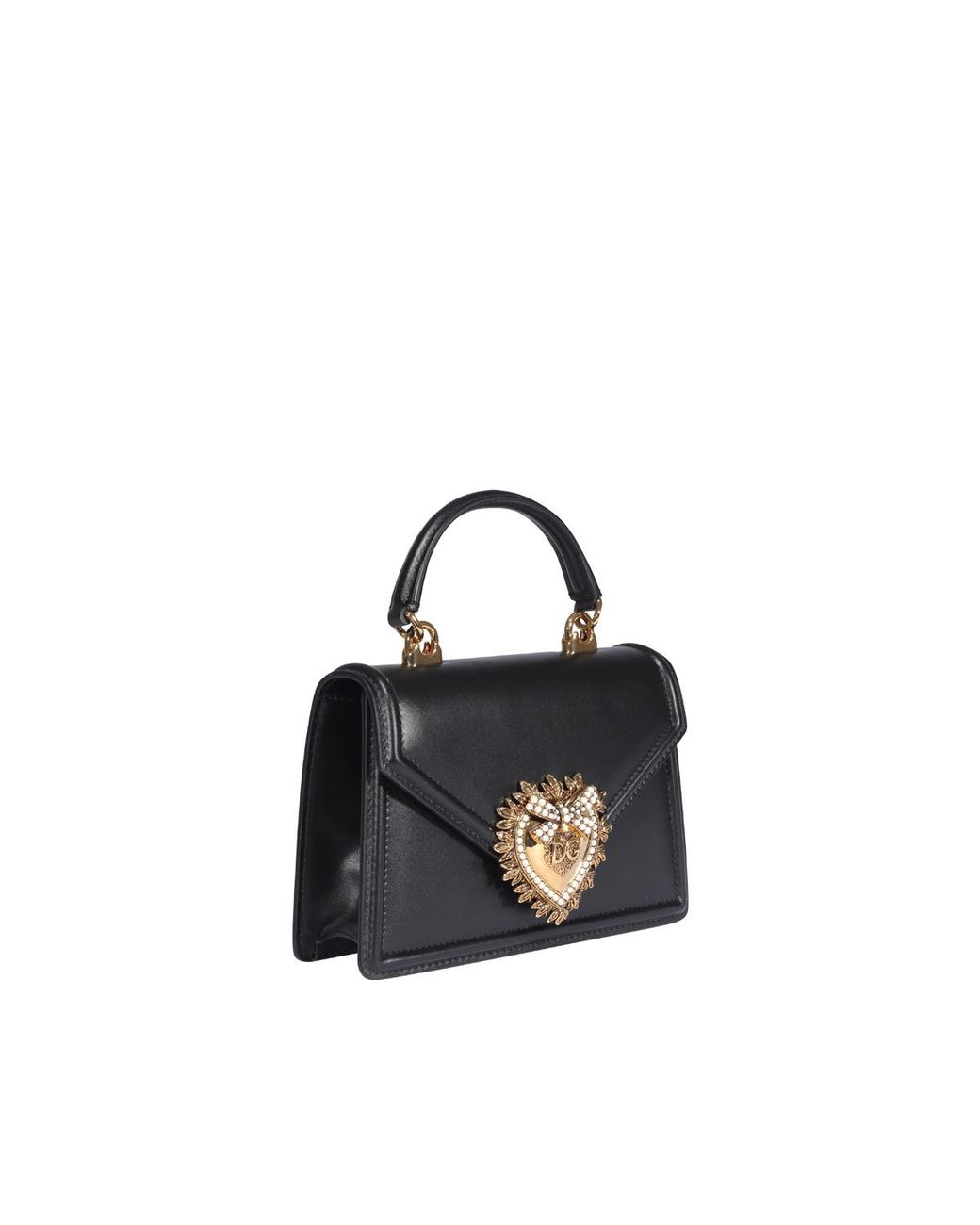 Dolce & Gabbana Black Devotion Small Tote Bag