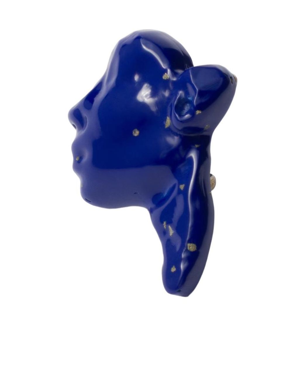 Prada Blue Resin And Metal Earring for men