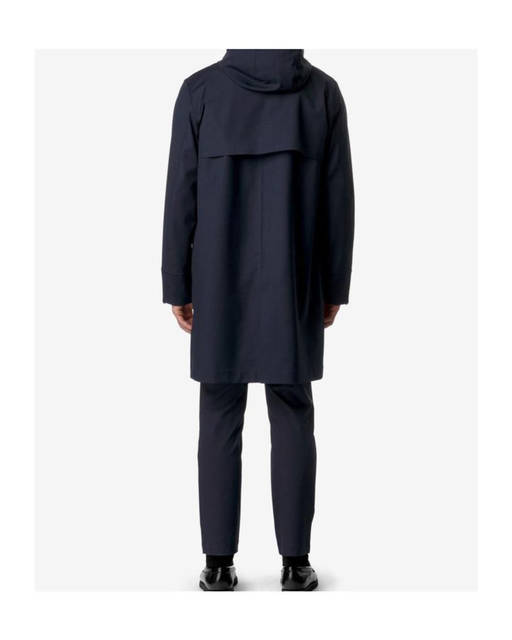 K-Way Blue Poirol Water-Repellent Jacket for men