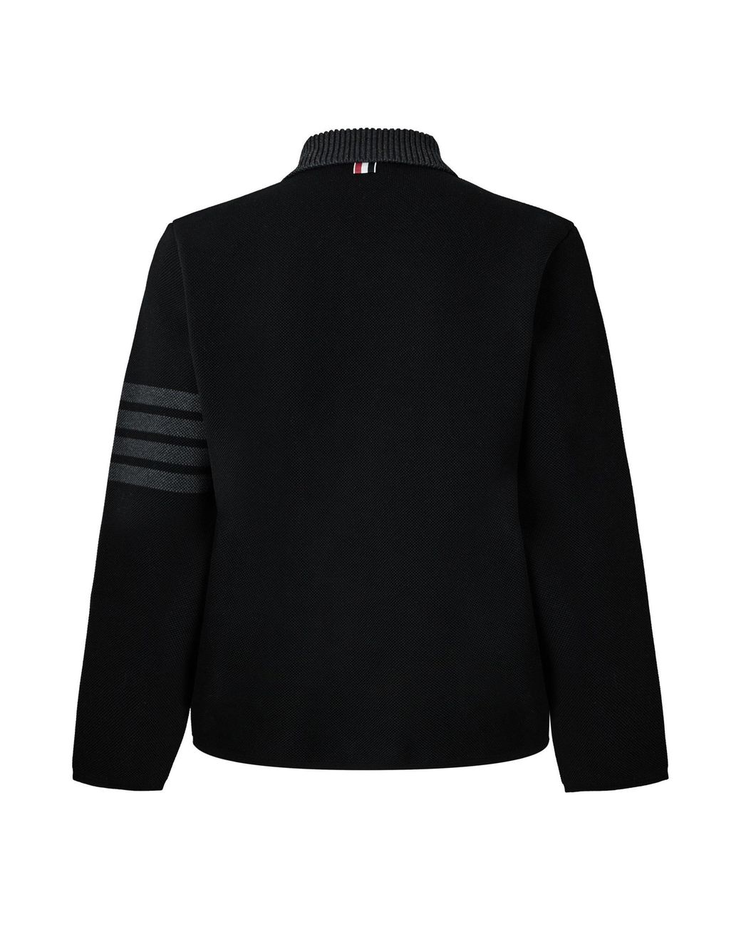 Thom Browne Black Button-Front Jacket for men