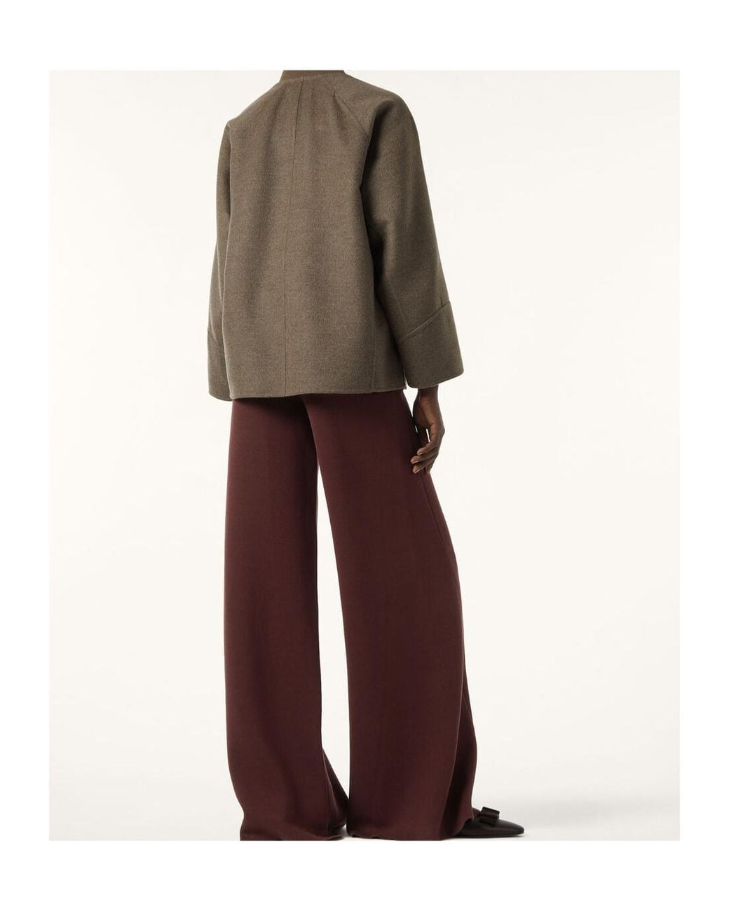 Loro Piana Brown Long Sleeve Buttoned Coat