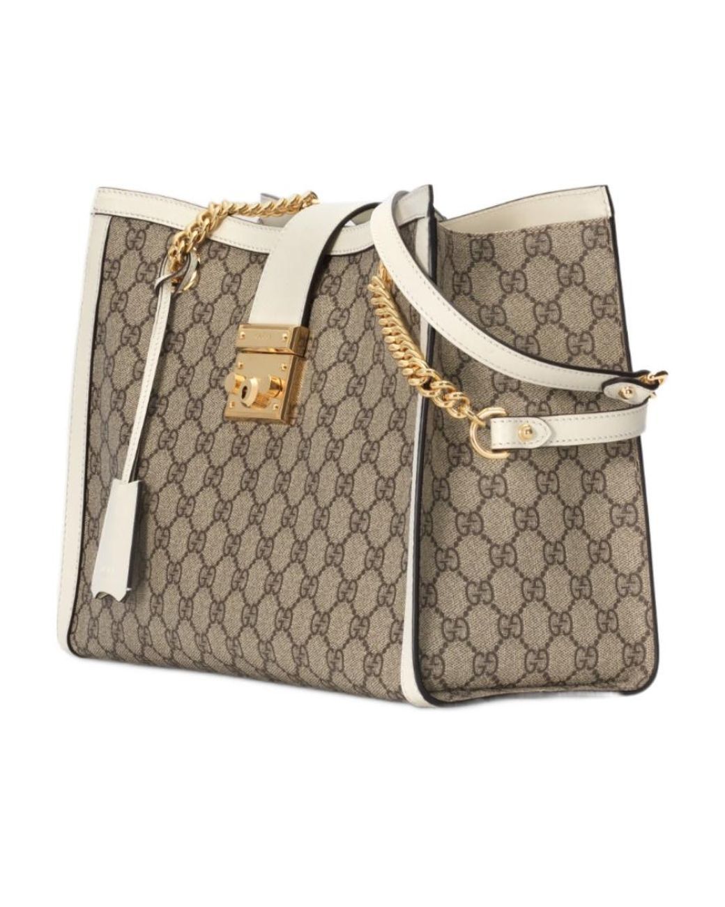 Gucci Metallic Padlock Medium Gg Shoulder Bag