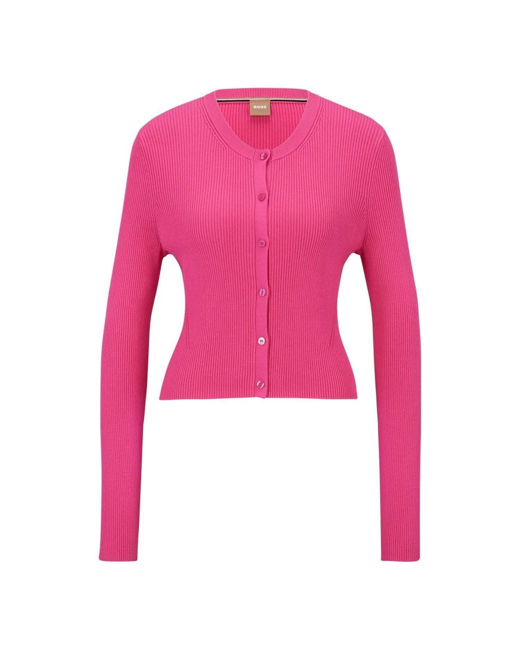 Boss Pink Fahara Cardigan