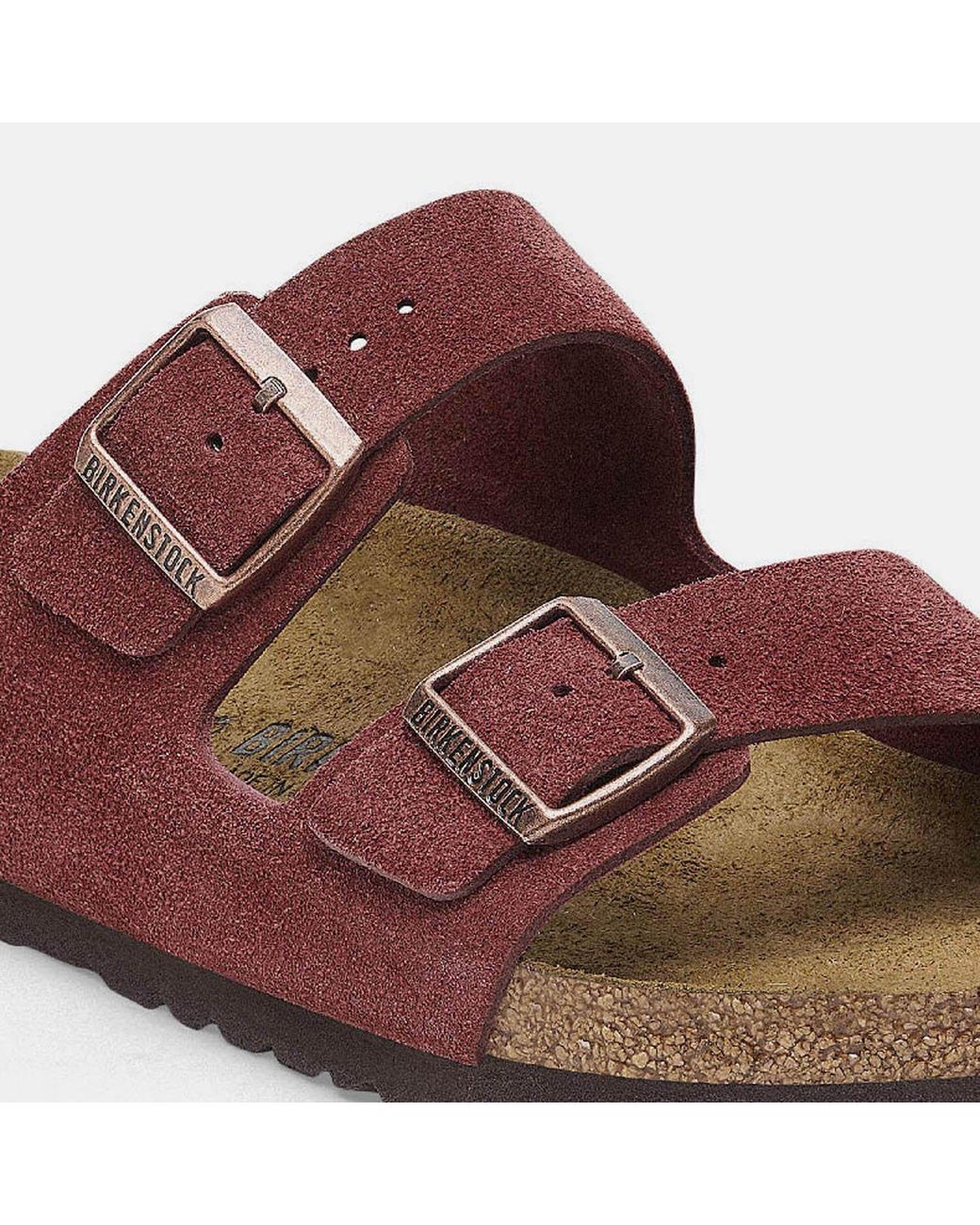 Birkenstock Brown Adjustable Flat Sandals