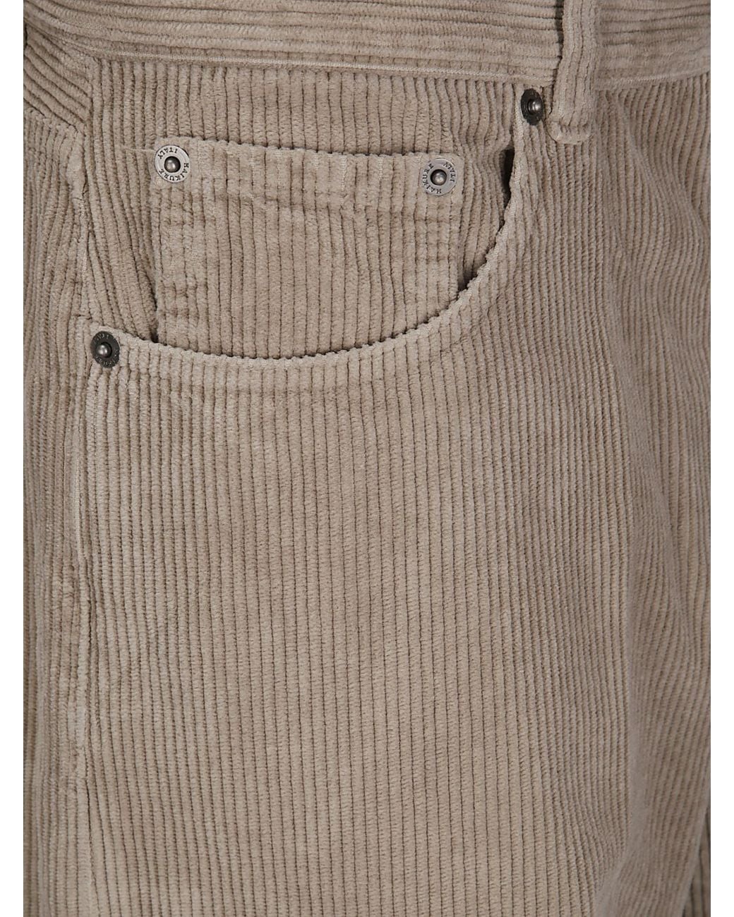 Haikure Natural Bethany Corduroy Wide-Leg Pants