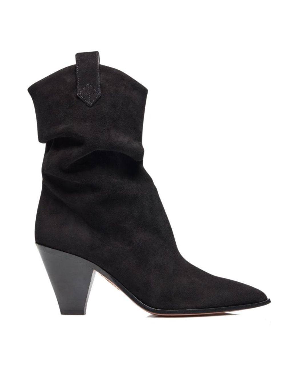 Aquazzura Black Saint Honore' Bootie 70