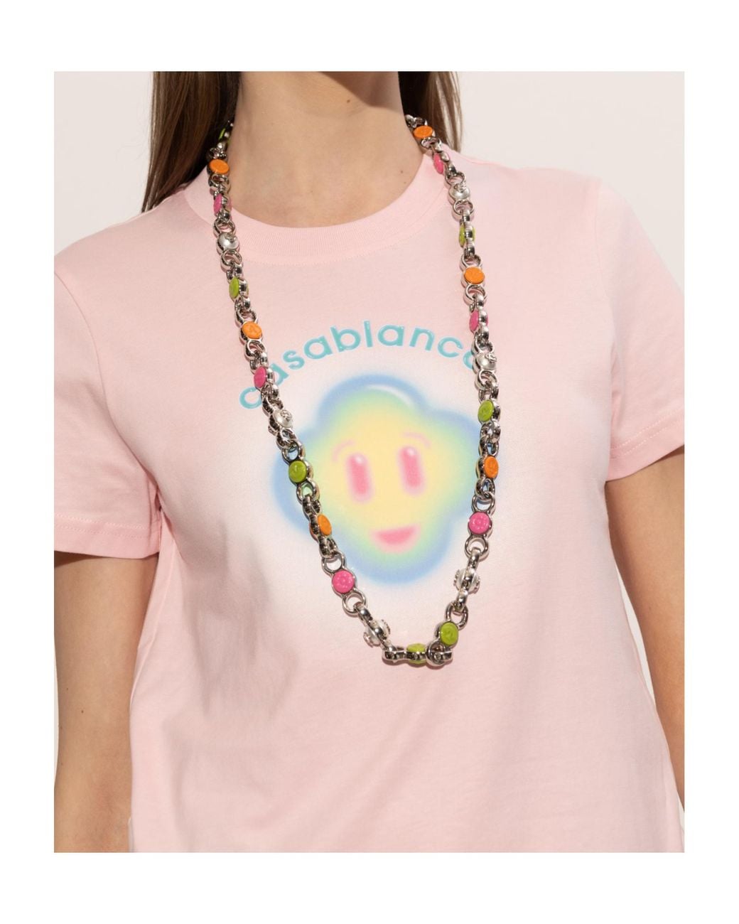 Casablanca Multicolor Multi Color Necklace for men