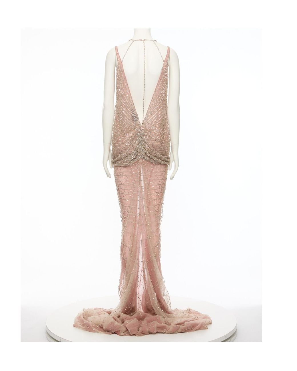 Valentino White Sleeveless Dress