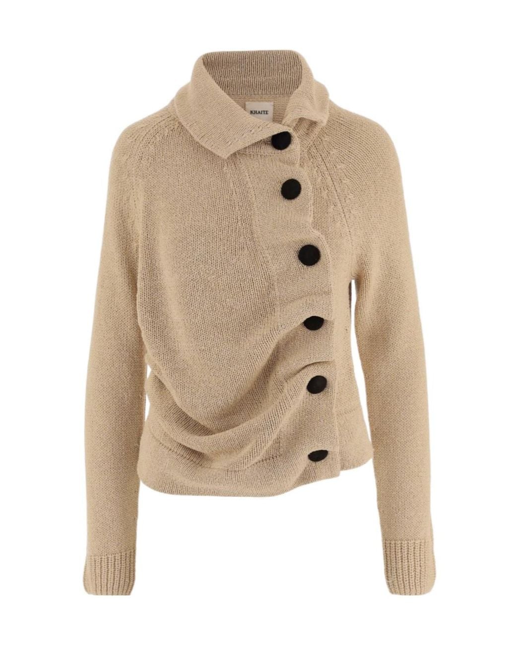 Khaite Natural Lorrai Cardigan